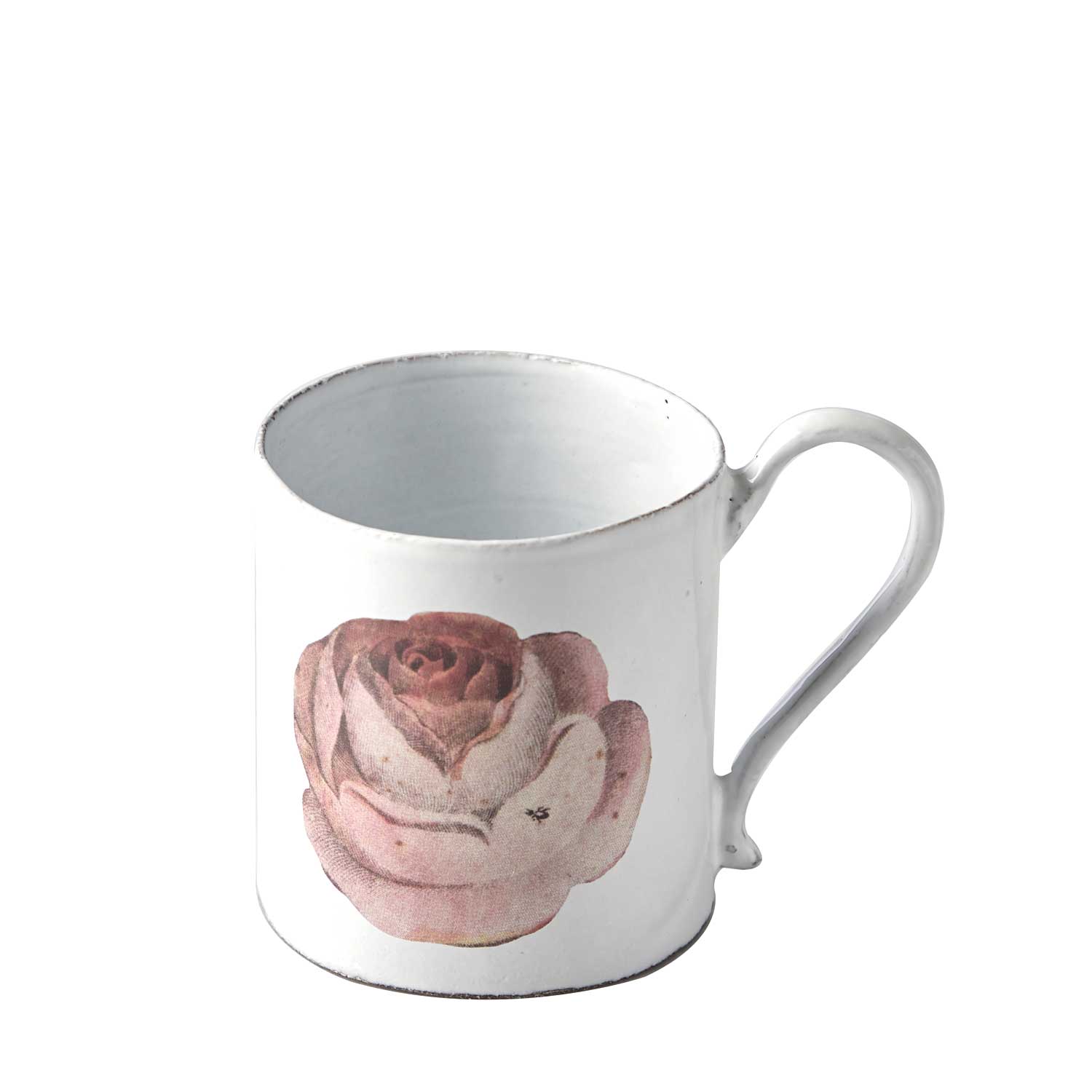 [John Derian] Rose and Insect Mug