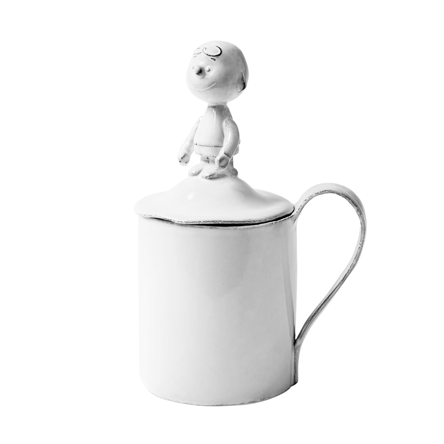 [Snoopy] Mug With Charlie Brown Cover top