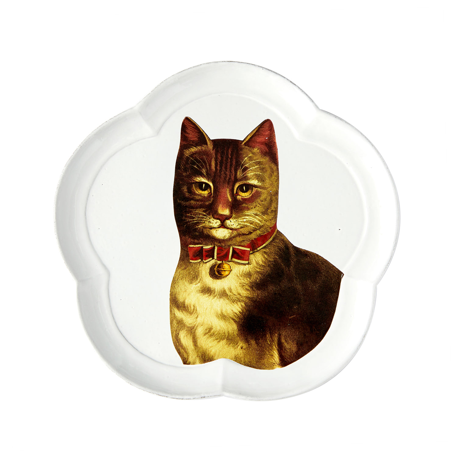 [John Derian]  Country Cat Dinner Plate