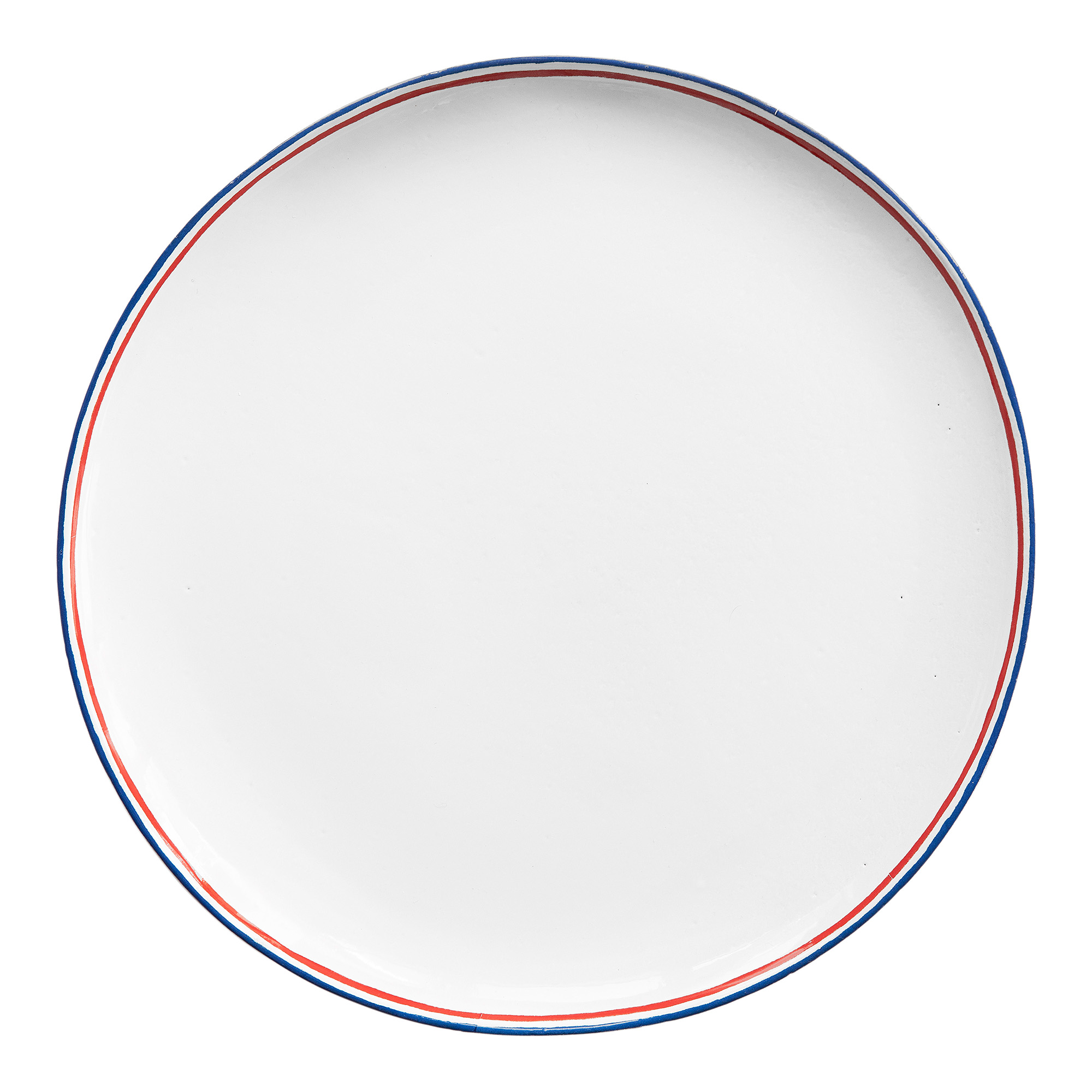[Tricolore]  Large Plate