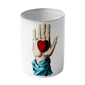 [John Derian] Heart in Hand Vase