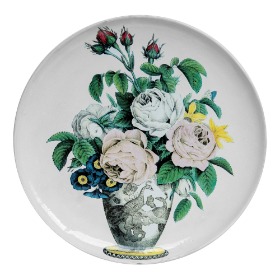 [John Derian] Large Bouquet Dinner Plate