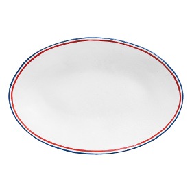 [Tricolore] Oval Platter