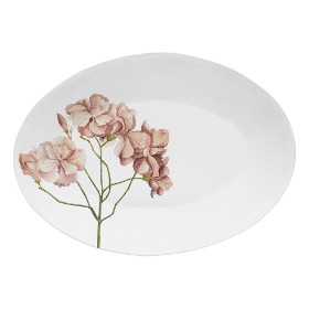 [John Derian] Nerium Oleander Oval Platter