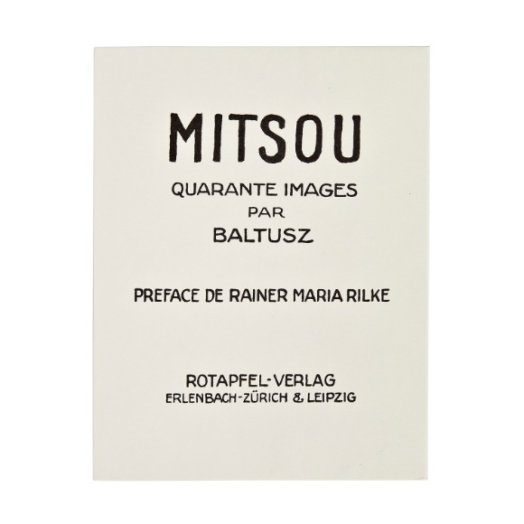 Mitsou Book, Balthus