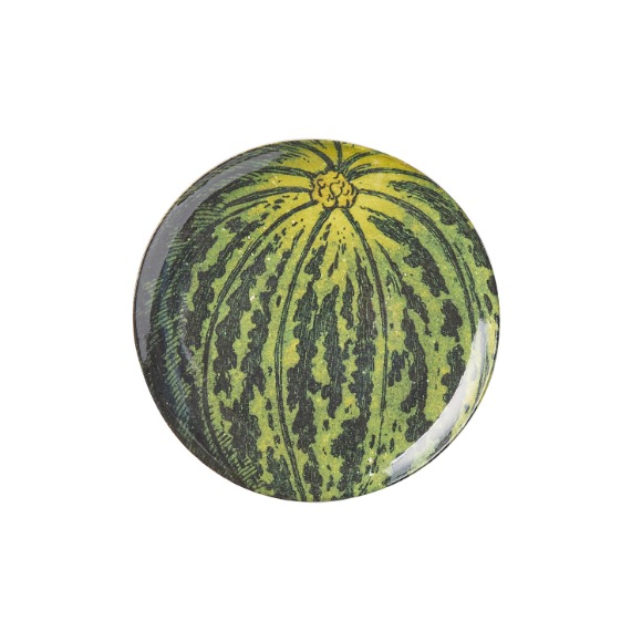 [John Derian] Pear Melon Soup Plate
