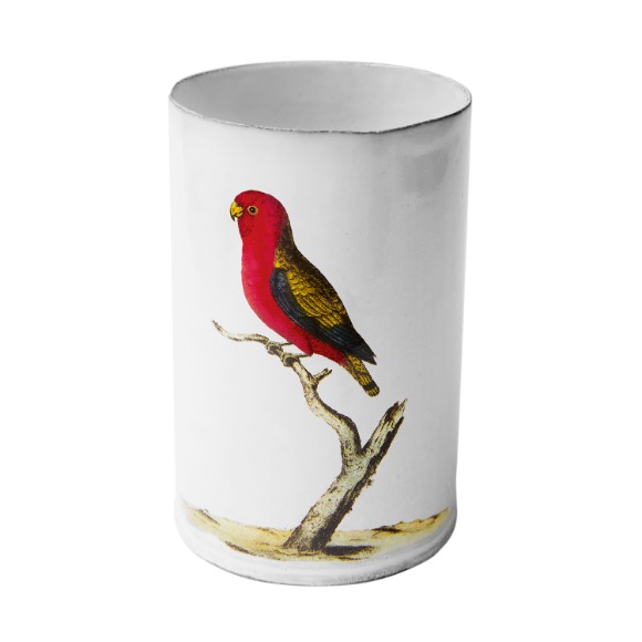 [John Derian] Parrot Vase