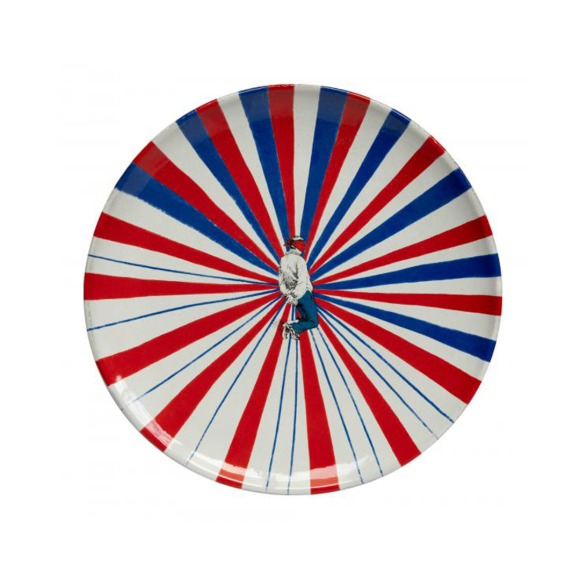 [Tricolore] Dessert Plate with Motif